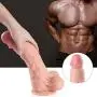 Bfucky 13 Inch Soft ??ld? Silicone Hands Free Huge Size PVC Massager Wand with Strong Suction Cup for Women - Love Toys for Women to Play with, Birthday Party Gifts for Friends Bfucky