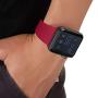 NUKELOLO Sport Band Compatible with Apple Watch 38MM 40MM 42MM 44MM,Soft Silicone Replacement Strap Compatible for Apple Watch Series 5/4/3/2/1