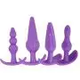 Anal Toy 4pcs/Set Soft Anal Butt Plugs Anal Sex Toys for Men and Women