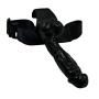 RYRYBH2848 Better and More Love Wearable Wand, High Quality Silicone, Sturdy Nylon Strap Size Adjustable, Gǎy Game Toy RYRYBH2848 (Color : Black)