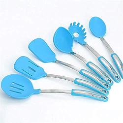 LDGR Pancake Spatula Silicone Kitchenware Set 7 Pieces of Multi-Functional Cooking Set (Color : 1)