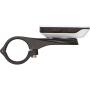KOM Cycling Garmin Bike Mount with Carbon Finish from Garmin Edge Mount Designed for Garmin Edge 530 and Garmin 830 and Other Garmin Models