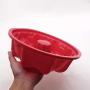 Silicone Bundt Cake Fluted Pans Nonstick Flower Baking Flexible Molds