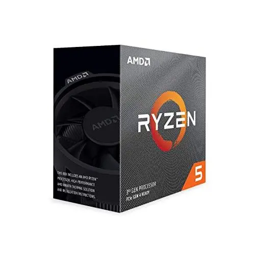 AMD Ryzen 5 3600 6-Core, 12-Thread Unlocked Desktop Processor with Wraith Stealth Cooler