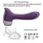 Orlena Clitoral Sucking Vibrator, G Spot Clit Dildo Vibrators Waterproof, Rechargeable Clitoris Stimulator with Suction & Vibration Patterns Sex Toys for Women (Purple)