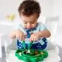 Bumkins Silicone Grip Dish, Suction Plate, Divided Plate, Baby Toddler Plate, BPA Free, Microwave Dishwasher Safe ? Dinosaur