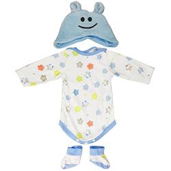 Reborn Baby Doll Outfits Boy Accessories for 20"- 22" Light Blue Outfit