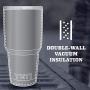 YETI Rambler 30 oz Stainless Steel Vacuum Insulated Tumbler w/MagSlider Lid, Navy