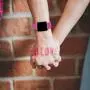 ilopee Band Compatible with Apple Watch 40mm 44mm 38mm 42mm, Waterproof Durable Silicone Sport Strap for iWatch Series 5 4 3 2 1 for Women/Men, S/M M/L