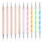 10 Pcs Embossing Stylus Set Dotting Tools Set for Nail Art, Embossing Pattern Clay Sculpting, Mandala Rock Painting