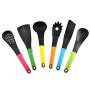 LinSHdi426 6Pcs Spatula Colander Spoon Turner Non-Stick Cooking Utensil Kitchen Tool Set Cooking Utensils Kitchen Utensil Set Kitchen Tools and Gadgets