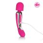 CalExotics Embrace Body Wand Massager ? Silicone Waterproof Vibrator ? 7 Function Rechargeable Adult Sex Massager for Couples - Pink