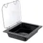 Carlisle 10220B03 StorPlus Half Size Food Pan, Polycarbonate, 2.5" Deep, Black
