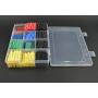 URBEST 530 Pcs 2:1 Heat Shrink Tubing Tube Sleeving Wrap Cable Wire 5 Color 8 Size