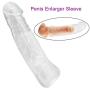 Silicone Condom Expander expands Male Chastity Toys Lengthen Cock Sleeves-31