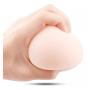 TISHAA Novelty Toy for Adult Hand Stress Reliever Ball 3D Realistic Silicone Squeeze Boob Boobies Joke Gift with Nice Cute Box for Bachelorette Party/Club/Suprised Present, Not for Child/Kid (Nude)