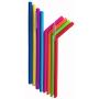 Large Silicone Straws for 30 oz Yeti Tumblers ? Set of 8 Reusable Silicone Straws + 2 Brushes with Pouch, BPA Free, The Genuine Select