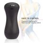 Aivrobta Deluxe Pussy Ass Masturbator-Male Masturbator Toys with Dual Deep Vagina & Anal 3D Realistic Tunnels-4.63 Pounds Lifelike Ass for Adult Masturbation (Black Masturbator)