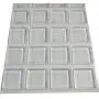 Rubber Bumpers Self Adhesive Large - 20 Pack - Rubber Pads for Cutting Board Feet - 1 Inch Square Clear Rubber Bumper Pads