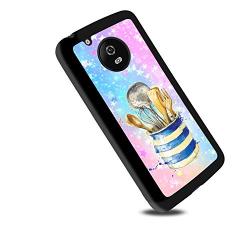 Moto G5 Plus Case, Kitchenware Shock-Absorption TPU Rubber Bumper Moto G5 Plus Case, Ultra Thin Slim Protective Cover for Moto G5 Plus-Black