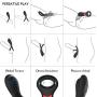 Powerful Male Longer Lasting Shake Rooster Cǒckríng Soft Vǐbe Ring for Couples Tǐme Wand,Silicone Happy Toys Shock 10 Speeds USB Rechargeable Waterproof