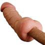 Silicone Thick Waterproof Pleasure Lifelike Toy Double Function Soft Realistic Massager