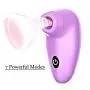 YDQMDLC Satisfied Toys Women Powerful Suction V-ibrater USB Charging Silicone Suck Machine Nipple Clitoris Stimulate,Strong V-ibraters Erotic YDQMDLC