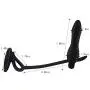 Male Prostate G-spot Massager 10 Speed Anal Plug Vibrator Silicone Butt Plug Delay Ejaculation Ring Toy for Men