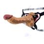 FXH Silicone Stráp ?n for Women - Huge Size - S&-ěx Toys (Color : Brown)