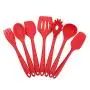 SKYyao Kitchen utensil set Silicone Kitchenware 7 Piece set non-stick pan cooking shovel spoon kitchen tool silicone