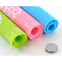 POKALI Extra Large Silicone Heat Resistant Nonskid Table Mat, Kitchen Food Grade Non-Stick Silicone Pastry,Mat Pizza Mat, Placement Mat, Dab Mat, Silicone Baking Mat (23.215.5, Bule/Green)-2pack