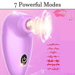 YDQMDLC Satisfied Toys Women Powerful Suction V-ibrater USB Charging Silicone Suck Machine Nipple Clitoris Stimulate,Strong V-ibraters Erotic YDQMDLC