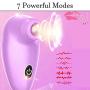 YDQMDLC Satisfied Toys Women Powerful Suction V-ibrater USB Charging Silicone Suck Machine Nipple Clitoris Stimulate,Strong V-ibraters Erotic YDQMDLC