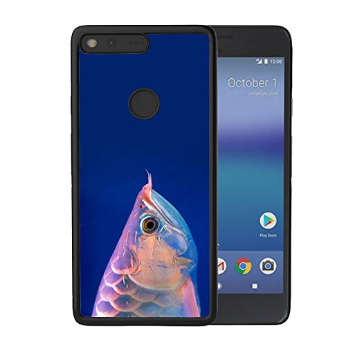 Google Pixel Case, Arowana Shock-Absorption TPU Rubber Bumper Google Pixel Case, Ultra Thin Slim Protective Cover for Google Pixel-Black