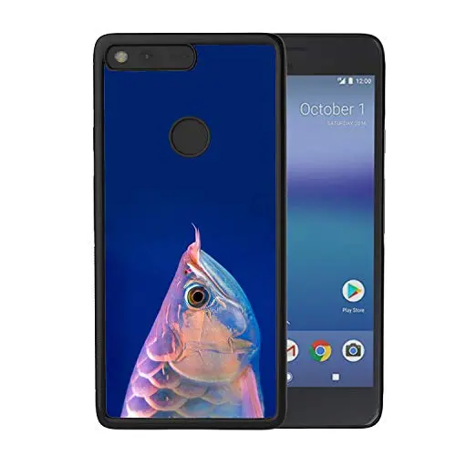 Google Pixel Case, Arowana Shock-Absorption TPU Rubber Bumper Google Pixel Case, Ultra Thin Slim Protective Cover for Google Pixel-Black