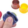 CellCase 10 Pcs Food Graded Durable Silicone Wine Beer Beverage Glass Bottle Caps Stoppers Sealer Cover