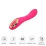 USB Magnetic Rechargeable Silicone 10 Frequency Magic Wand C-Lítoris V-?brátor Toys -Rose Red By Dwoon