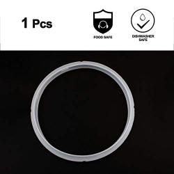 uxcell Silicone Gasket Sealing Ring for Universal Pressure Cookers with Accessory, Sealing Ring Inner Diameter - 6.3 Inch, Fits 2.5 QT Models