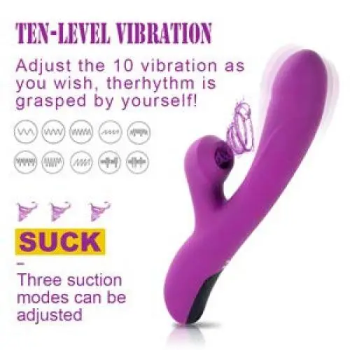 Portable 30-Speed Vibrating Silicone Waterproof Massager Dual Vibration Home Personal Fitness Massage