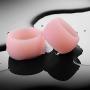 BUBUCAST 2 Soft Silicone Pennis Ring Men for Skin Correcdor Delay Enhance Sax Toy