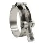 3" T-Bolt Hose Clamp - Working Range 83mm - 91mm for 3" Hose ID, Stainless Steel Bolt, Stainless Steel Band Floating Bridge and Nylon Insert Locknut (83mm - 91mm, 2 pack)