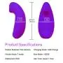 TPTPMAY Vibranting Wearable Vibrantor with Remote Control Mini Massager Rechargeable Toys for Women or Couples