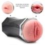 CS-PYY Men Deep Throat, Vǐbrating Orál Cup, Sucking Endless Pleasure, Adult Toys for Men 100% Safe Silicone for Man Self Pleasure for Men Enhancement Exercise