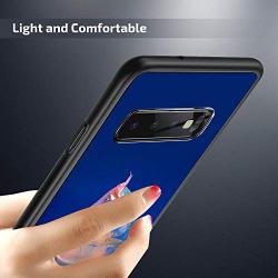 Samsung Galaxy S10 Case, Arowana Shock-Absorption TPU Rubber Bumper Samsung Galaxy S10 Case, Ultra Thin Slim Protective Cover for Samsung Galaxy S10-Black