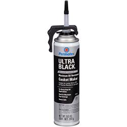 Permatex 85080 Ultra Black Maximum Oil Resistance RTV Silicone Gasket Maker, 9.5 oz. PowerBead Can