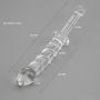 USUNO 9.4 Ergonomic Upscale Crystal Spiral Glass Stick with Handle - Dildo - Presure Sex Toy for Women.