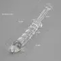 USUNO 9.4 Ergonomic Upscale Crystal Spiral Glass Stick with Handle - Dildo - Presure Sex Toy for Women.