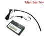 Ocamo Electric Shock Penis Ring Urethral Sound Stretcher Dilator Men Sex Masturbation Silicone Penis Plug Delay Ejaculation Sex Toy