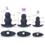 Cone Hollow Toy Enema Peep Anus Woman Men, Cleaning Silicone UniFunny Funny Toys,S