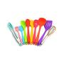 CWXDIAN Color Silicone Kitchenware Set of 10 Nonstick Cookware Silicone Kitchenware Set Green Cooking Tools, set of 10